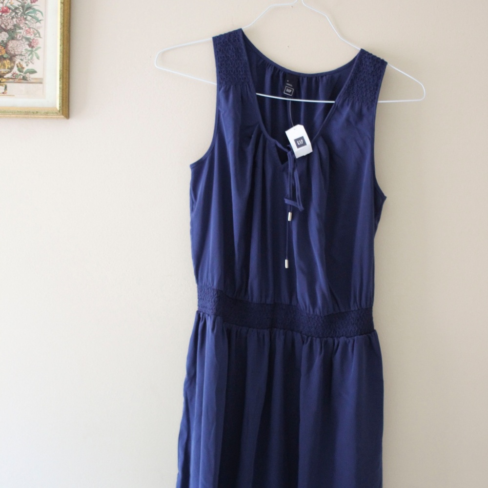 Navy Blue Gap Dress